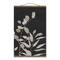 Black and White Greenery 16" x 24" Teak Hanging Canvas - Set of 2